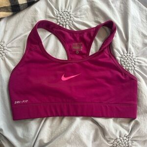 Nike Women's Dri-FIT Sports Bra - Magenta